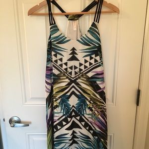 Tribal print summer dress - S